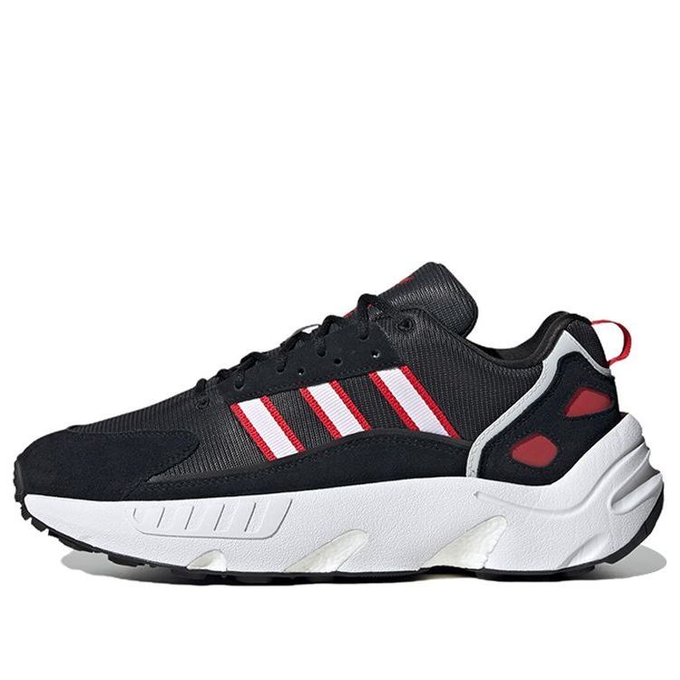 adidas originals ZX 22 Boost 'Black White Red' HP2770 sold by KicksCrew