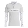 adidas Underwear Long Sleeve Layered Polo Shirt 'White' HA0235 sold by KicksCrew