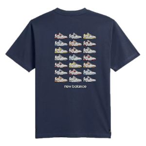 New Balance 550 Color Graphic T-Shirt 'Navy' MT31577-NNY sold by KicksCrew