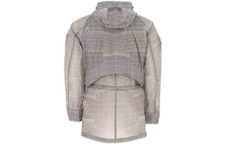 STONE ISLAND Waffen Reflective Windbreaker 'Grey' 741542999-V0063 sold by KicksCrew product image thumbnail 2