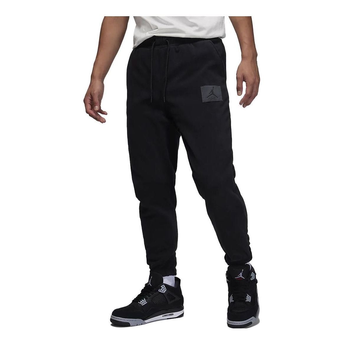 Air Jordan Essentials Fleece Winter Pants 'Black' FD7532-010 sold by KicksCrew