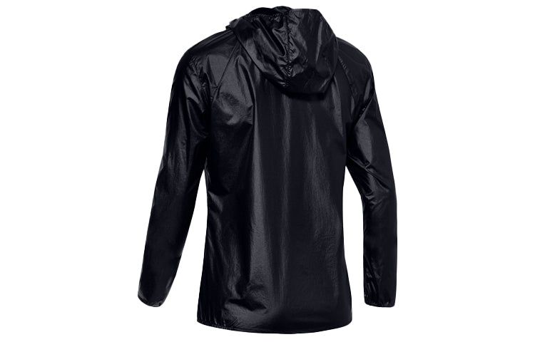 (WMNS) Under Armour OD Impasse Wind Jacket 'Black' 1350955-001 sold by KicksCrew product image thumbnail 2