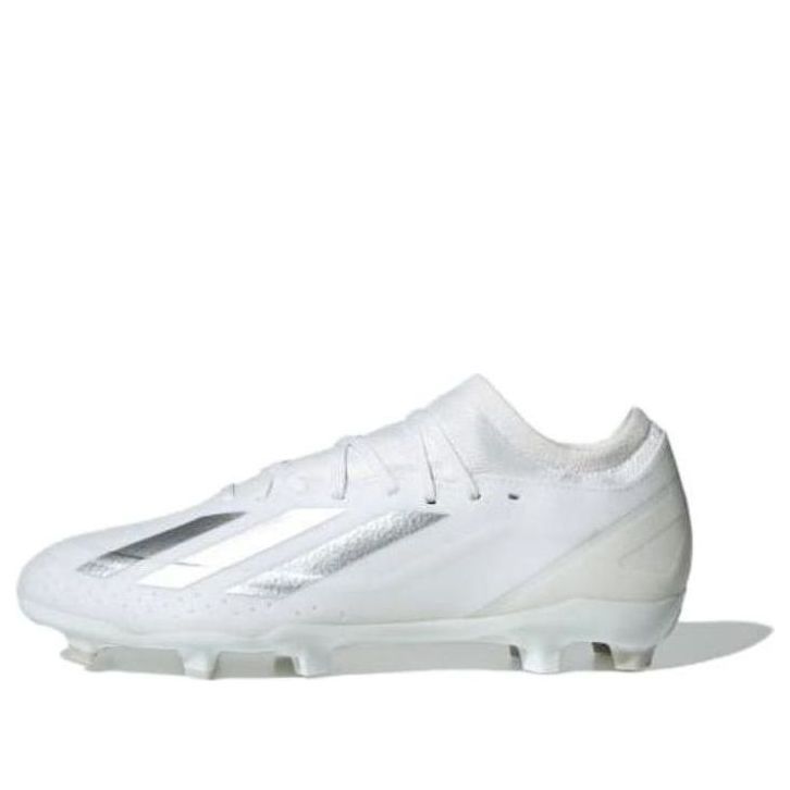 adidas x Crazyfast League FG 'White Silver Metallic' IG9117 sold by KicksCrew