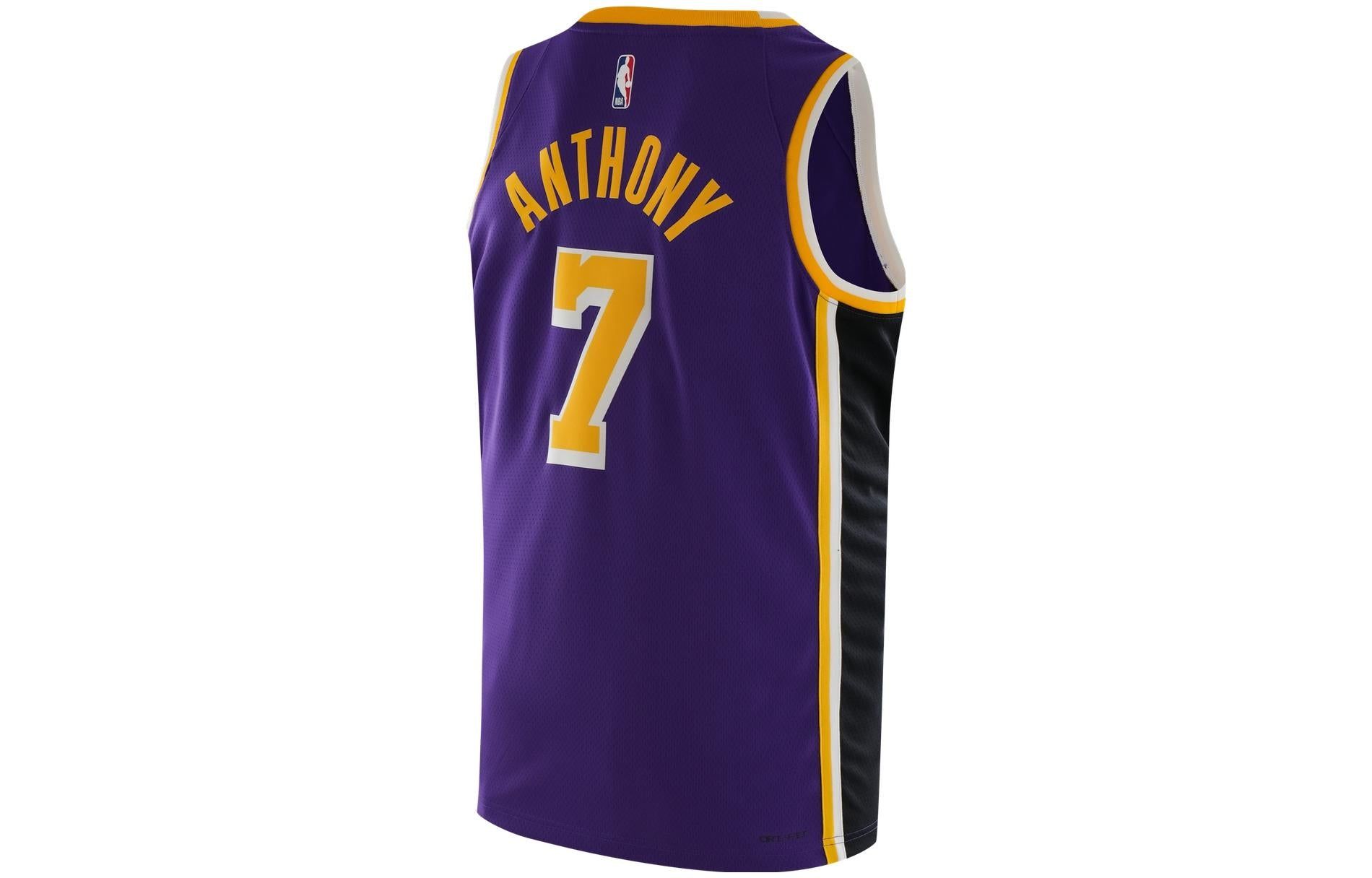 Air Jordan x NBA LA Lakers Jerseys 'Carmelo Anthony 7' CV9481-514 sold by KicksCrew product image thumbnail 2
