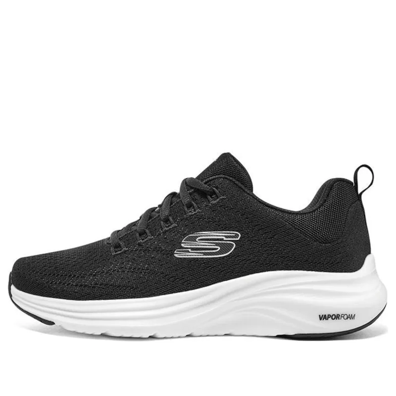 (WMNS) Skechers Vapor Foam 'Black White' 150022-BKW sold by KicksCrew