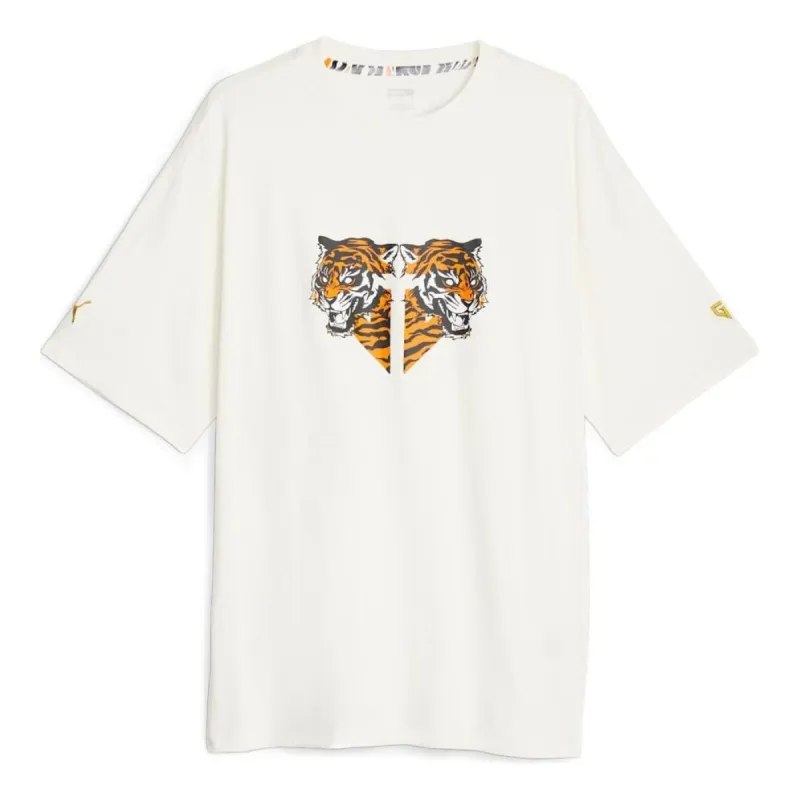 PUMA x GEN.G Logo T-shirt 'White' 621734-02 sold by KicksCrew