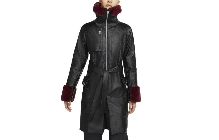 (WMNS) Air Jordan Coat 'Black' DC2606-010 sold by KicksCrew product image thumbnail 2