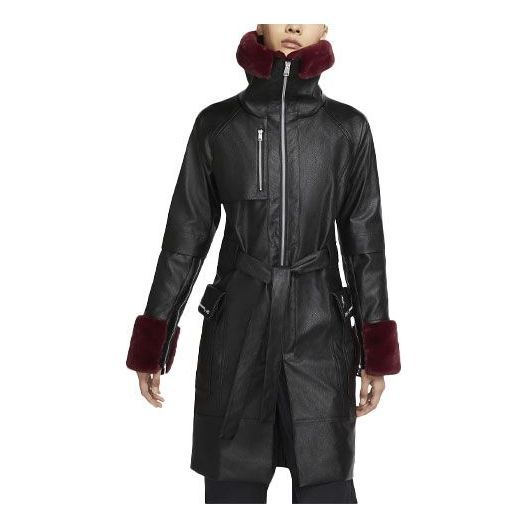 (WMNS) Air Jordan Coat 'Black' DC2606-010 sold by KicksCrew