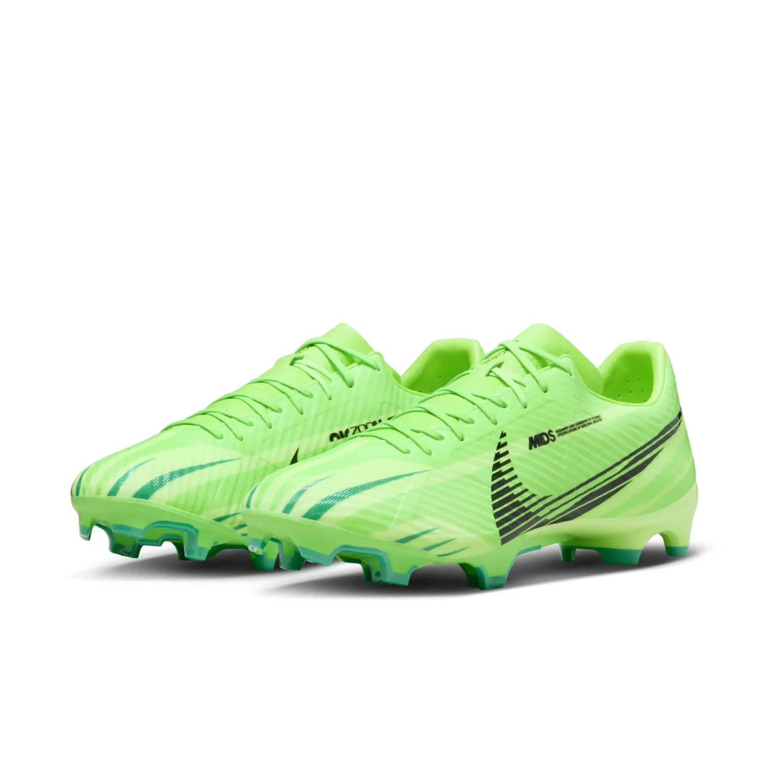 Nike Zoom Mercurial Vapor 15 MG 'Green Strike Black' FJ7200-300 sold by KicksCrew product image thumbnail 3
