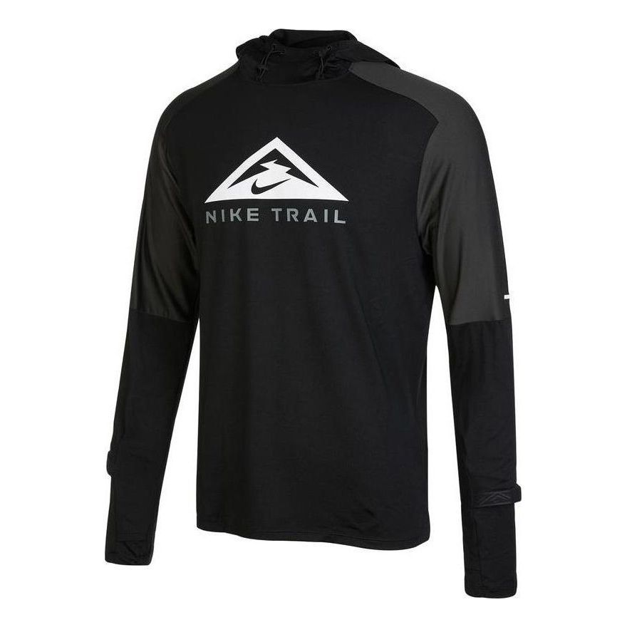 Nike Trail Long Sleeve T-Shirt 'Black' DM4744-010 | Parallel