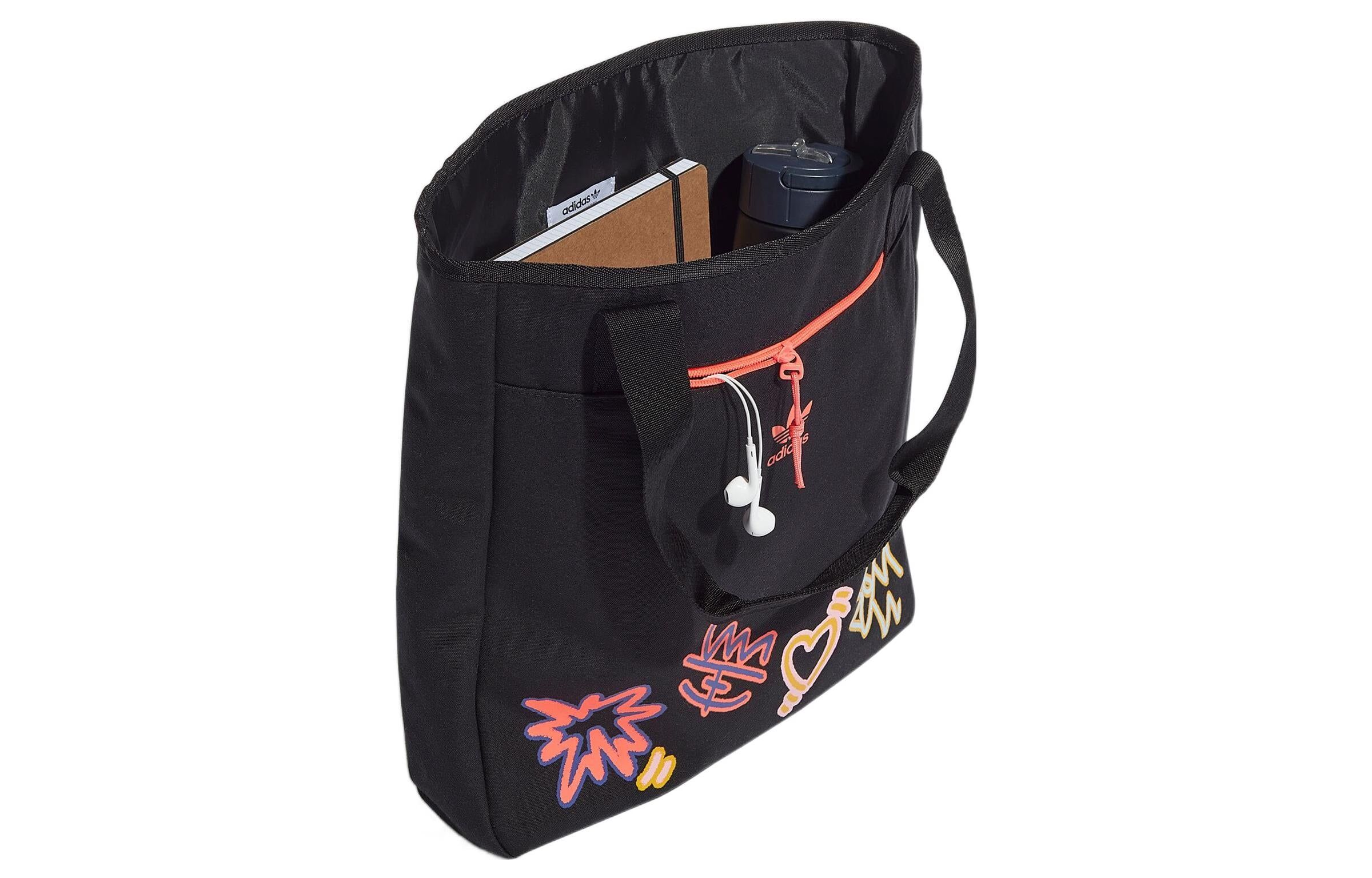 adidas Logo Shopper Bag 'Black' HL1711 sold by KicksCrew product image thumbnail 3