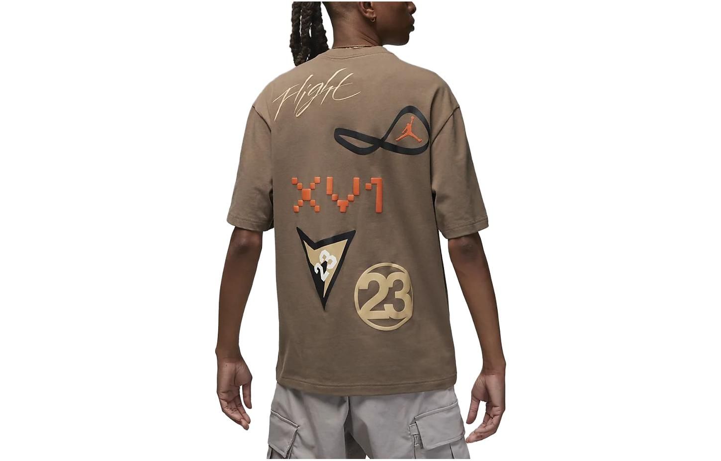 Air Jordan Flight Heritage 85 Graphic T-Shirt 'Palomino' DX9561-274 sold by KicksCrew product image thumbnail 2