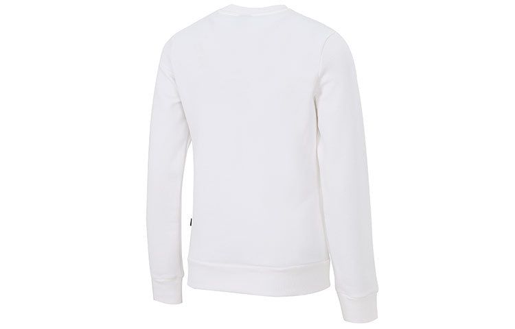 (WMNS) Puma Essential Logo Fleece Crew Neck Sweater 'White' 847678-02 sold by KicksCrew product image thumbnail 2