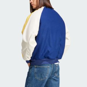 Adidas Originals SST Bomber Jacket 'Blue White' IL2574 sold by KicksCrew