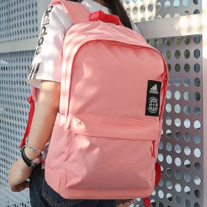 adidas Classic Pocket Backpack 'Glow Pink' FJ9280 sold by KicksCrew