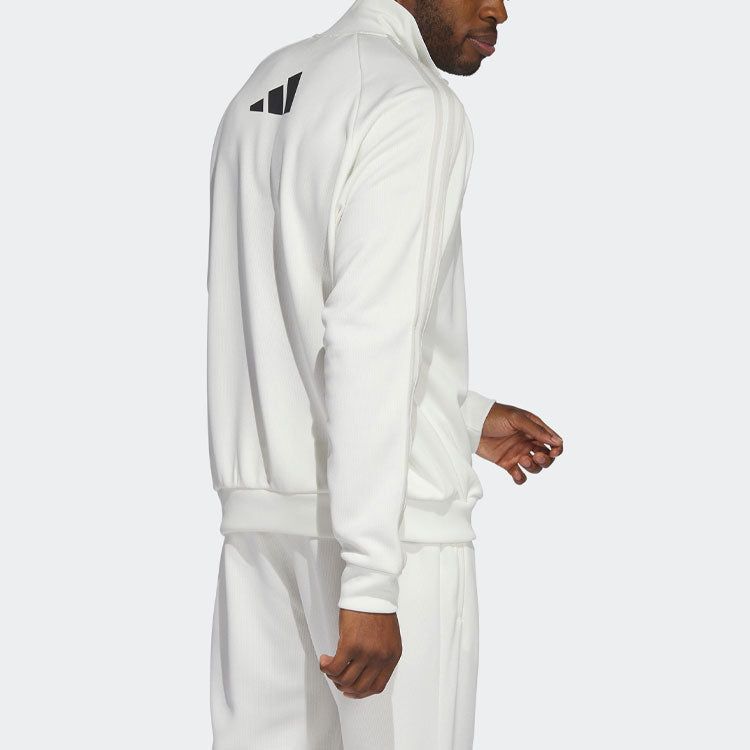 adidas Basketball Select Jacket 'White' IC2412 sold by KicksCrew product image thumbnail 4
