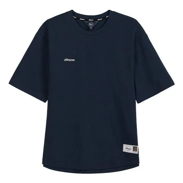 Mizuno Heritage T-shirt 'Navy' D2CA33H7 sold by KicksCrew