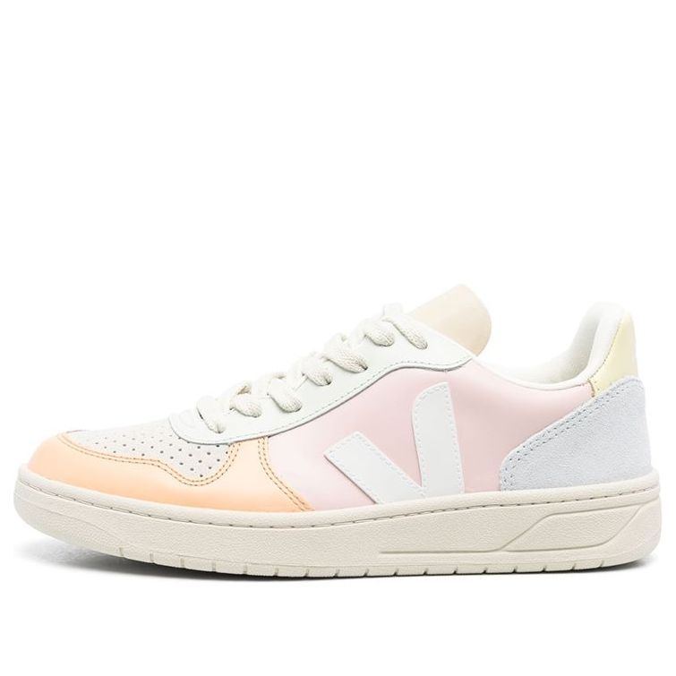 (WMNS) Veja V-10 Leather 'Petale White' VX0203199A sold by KicksCrew