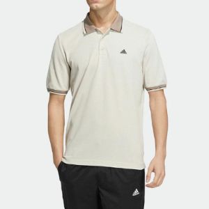 Adidas Training Casual Short Sleeve Polo Shirt Tennis 'Beige' HS4392 sold by KicksCrew