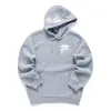 FILA FUSION Logo Printed Fleece Hoodie 'Grey White' T11U146201F-GY sold by KicksCrew