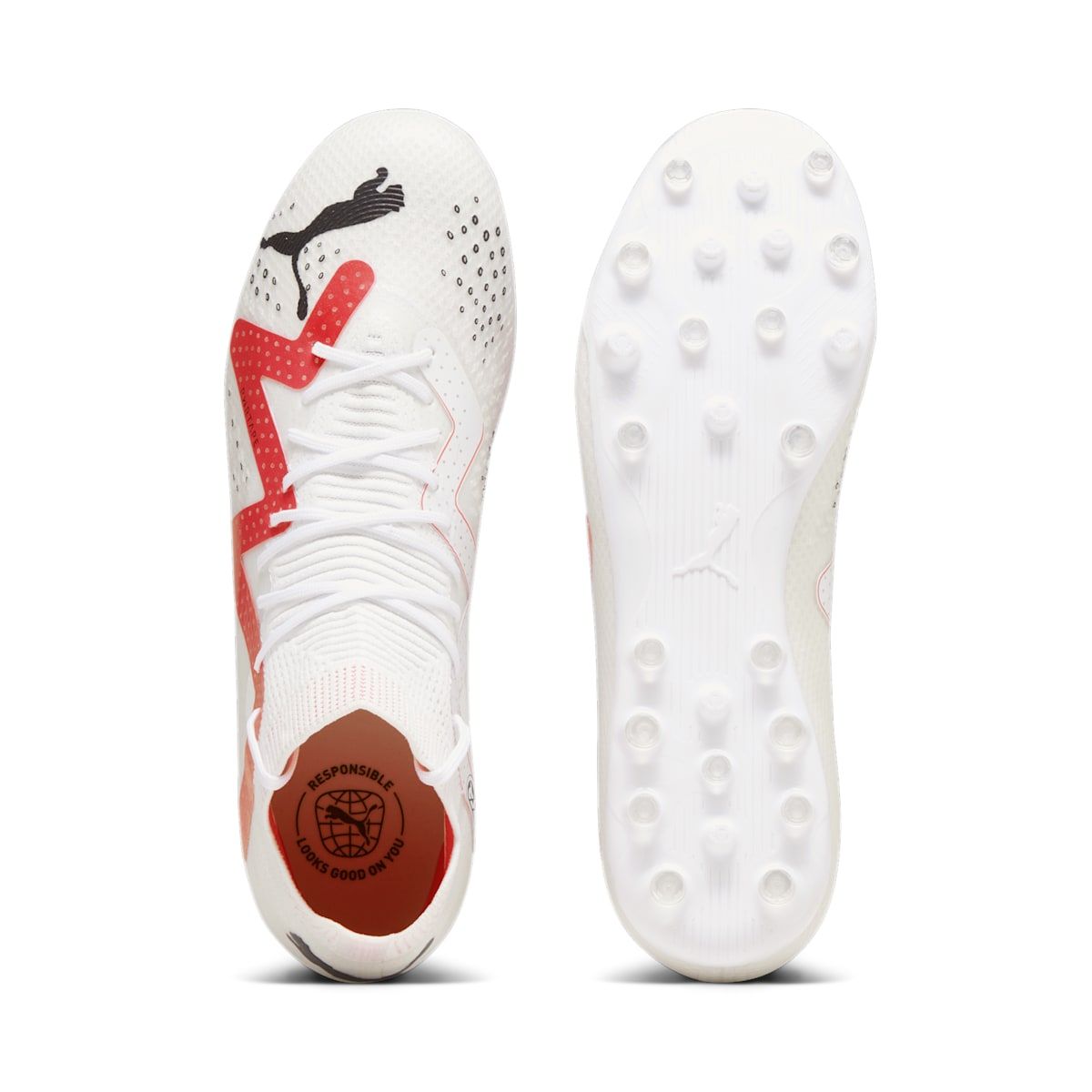 Puma Future Pro MG 'White Black Fire Orchid' 107363-01 sold by KicksCrew product image thumbnail 4