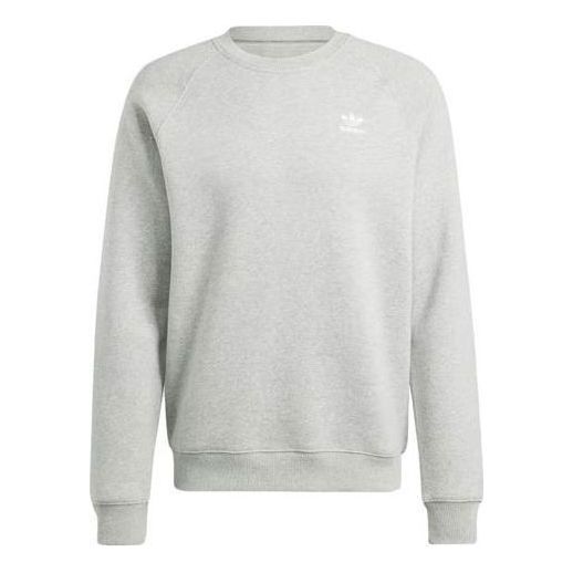 adidas Trefoil Essentials Crewneck 'Grey' IM4537 sold by KicksCrew