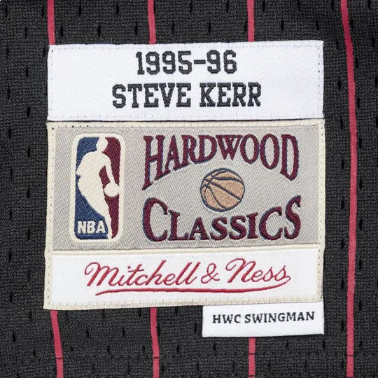 Mitchell & Ness x NBA Chicago Bulls 1995-96 Swingman Jersey 'Steve Kerr 25' BA81MB-CBU-K-JI1-BLACK sold by KicksCrew product image thumbnail 3