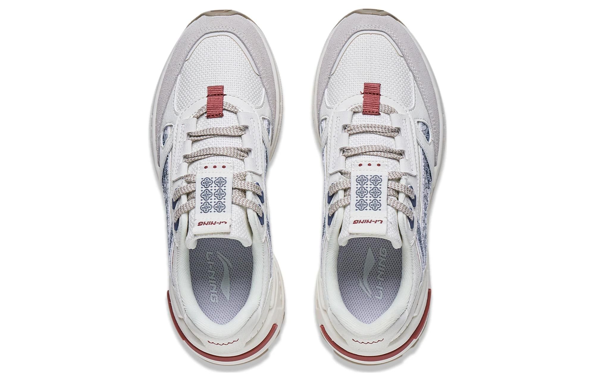 (WMNS) Li-Ning ChengFeng 2.0 'White Red 'Blue' AGCT156-4 sold by KicksCrew product image thumbnail 4