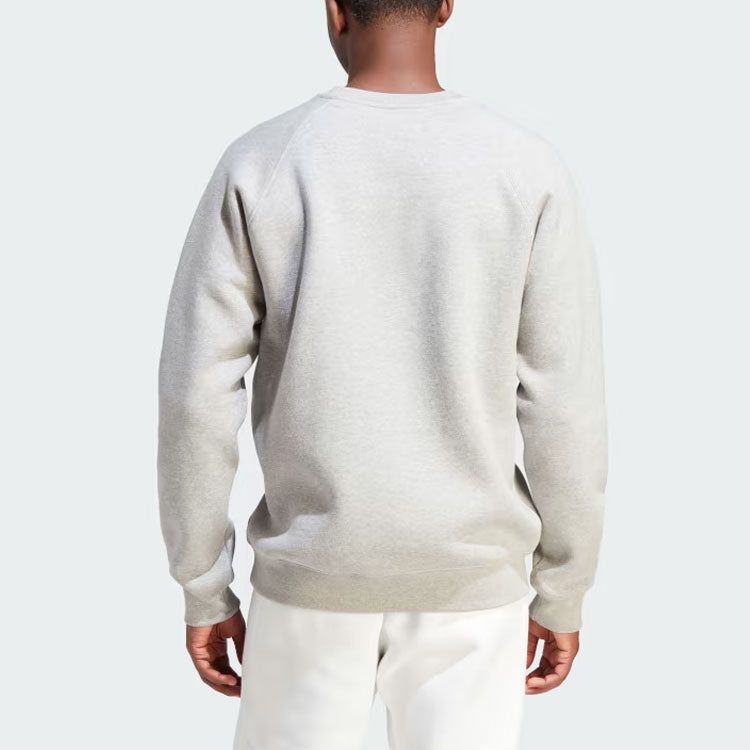 adidas Trefoil Essentials Crewneck 'Grey' IM4537 sold by KicksCrew product image thumbnail 3