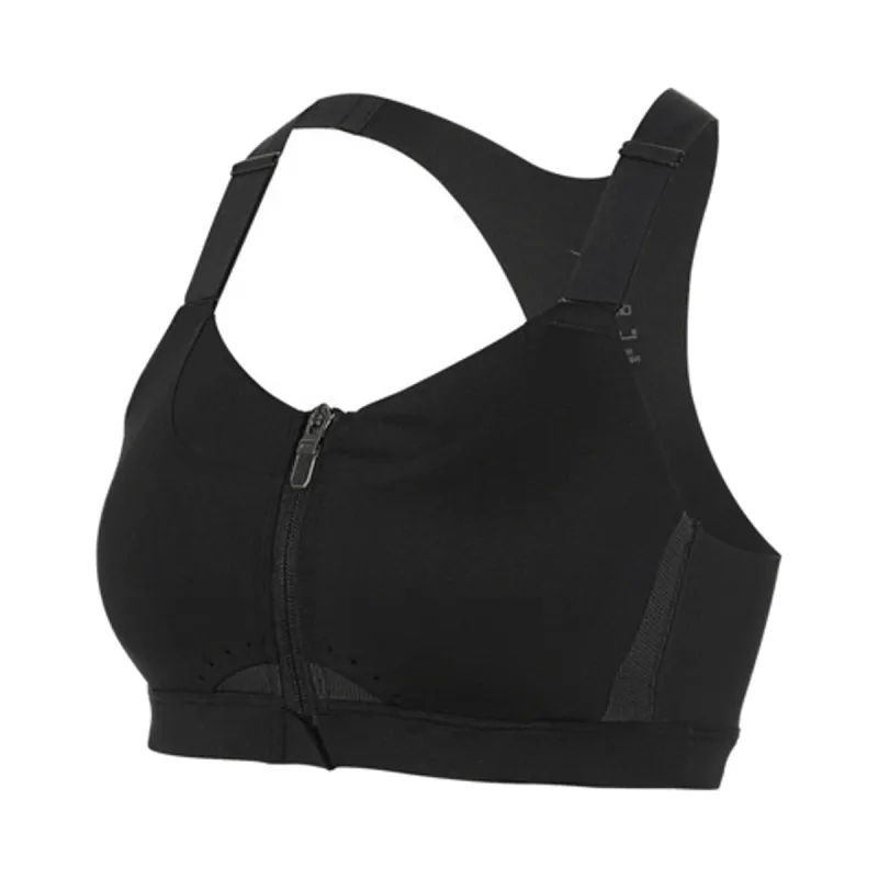 (WMNS) Nike Alpha High Support Padded Zip-Front Sports Bra 'Black' DD0437-010 sold by KicksCrew