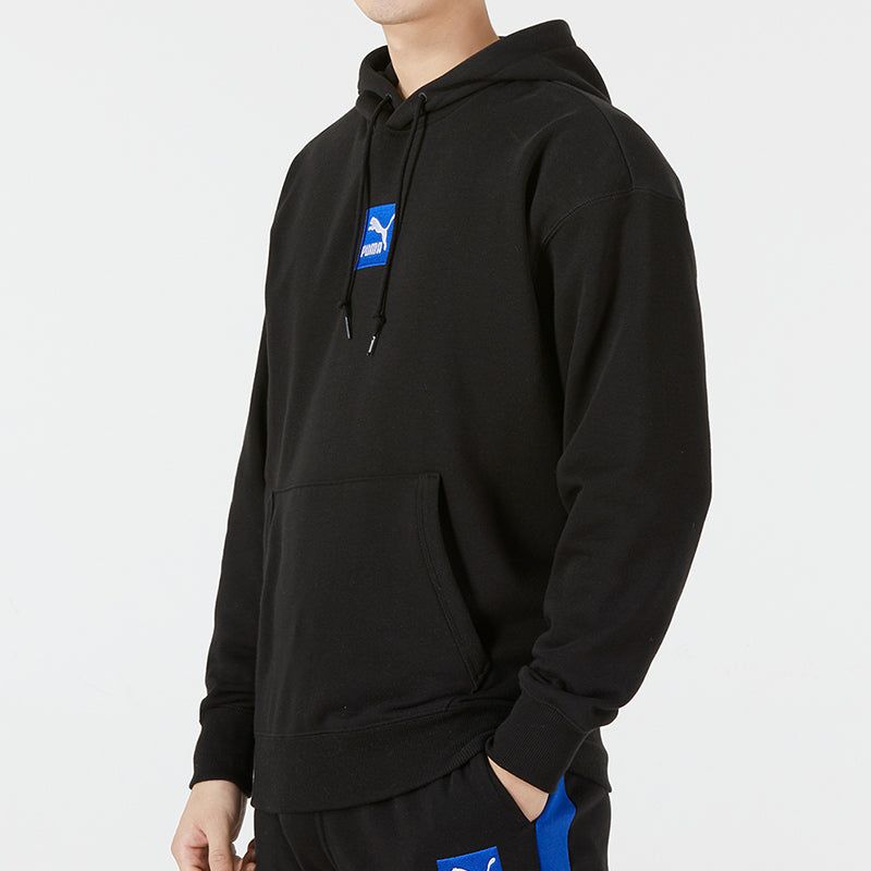 Puma EMB Logo Hoodie 'Black' 536774-01 sold by KicksCrew product image thumbnail 5