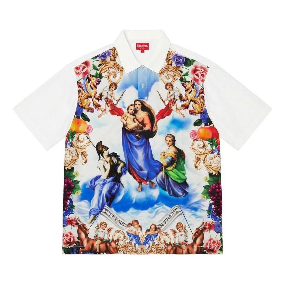 Supreme Heavenly Silk Polo 'Multi-Color' SUP-FW22-029 sold by KicksCrew