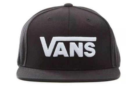 Vans Drop V II Snapback Cap 'Black White' VN0A36ORY281 sold by KicksCrew