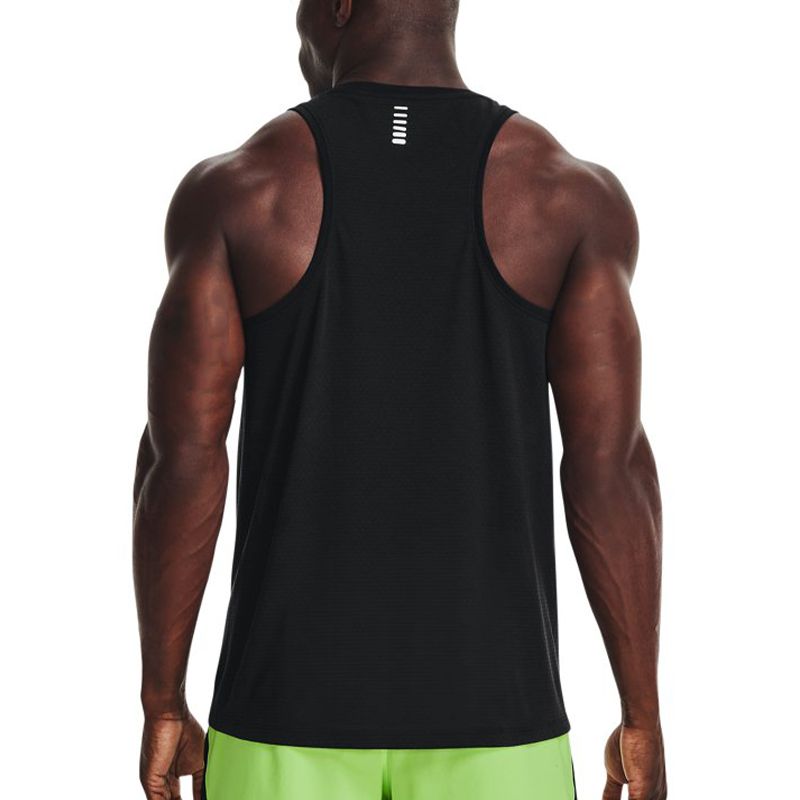 Under Armour Streaker Jacquard Singlet 'Black' 1369748-001 sold by KicksCrew product image thumbnail 4