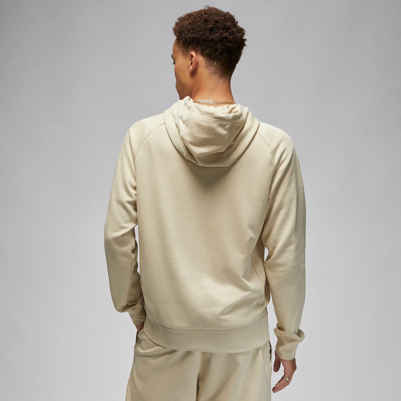 Air Jordan Dri-FIT Sport Crossover Fleece Hoodie 'beige' DQ7327-206 sold by KicksCrew product image thumbnail 3