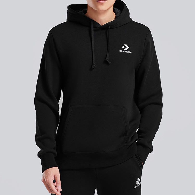 Converse Star Chevron Hoodie 'Black' 10008814-A01 sold by KicksCrew product image thumbnail 5