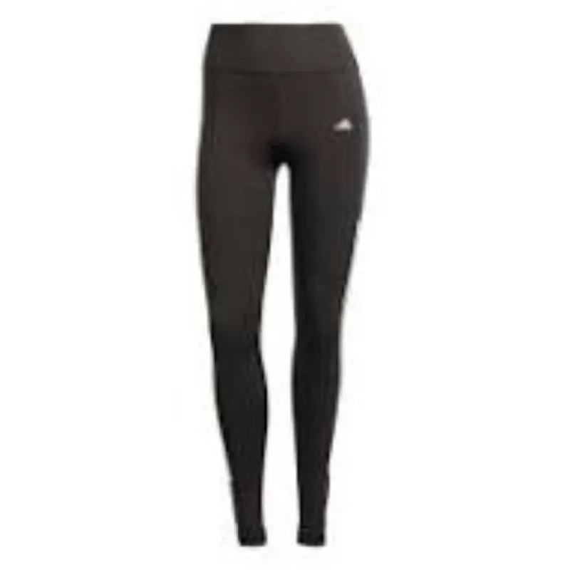 (WMNS) adidas Optime 3-Stripes Full-Length Leggings Asia Sizing 'Black' IT9105 sold by KicksCrew