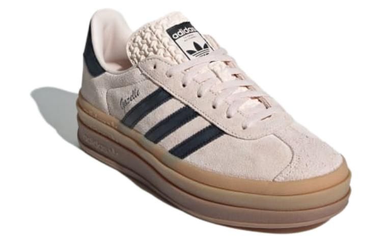 (WMNS) adidas Gazelle Bold 'Wonder Quartz Black Gum' IE0429 sold by KicksCrew product image thumbnail 4