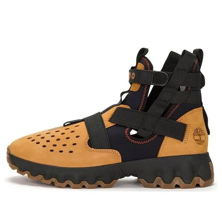 Timberland Greenstride Edge Lace Up Boot Sandals 'Wheat Black' A5QZCW sold by KicksCrew