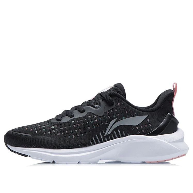(WMNS) Li-Ning Sport Running Shoes 'Black White' ARSR044-3 sold by KicksCrew