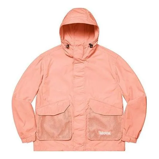 Supreme Mesh Pocket Cargo Jacket 'Pink' SUP-SS21-789 sold by KicksCrew