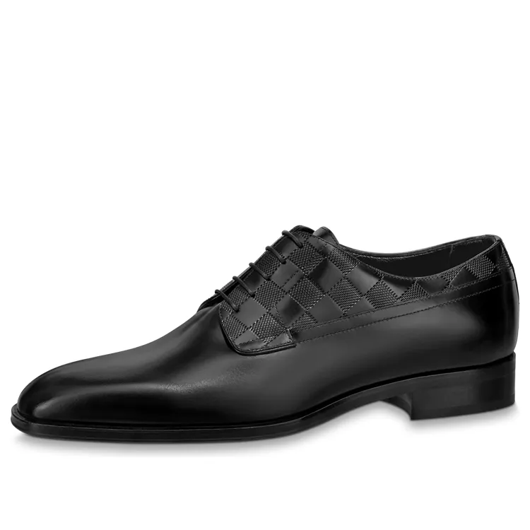 LOUIS VUITTON Derby Shoes 'Black' 1AA2KU sold by KicksCrew