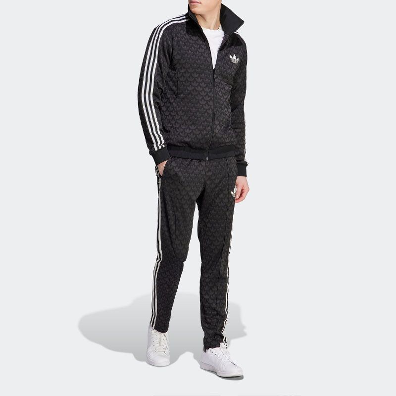 adidas originals Adicolor 70s Monogram Track Top 'Black' IP6982 sold by KicksCrew product image thumbnail 4