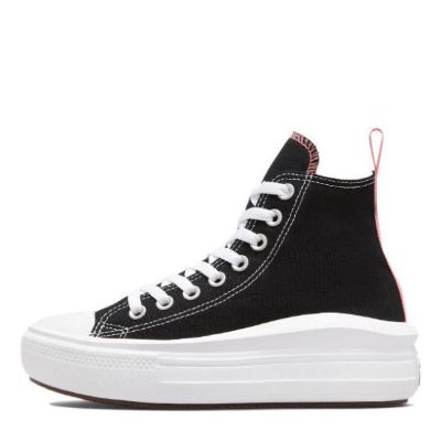 (GS) Converse Chuck Taylor All Star Move High 'Black Pink Salt' 271716C sold by KicksCrew