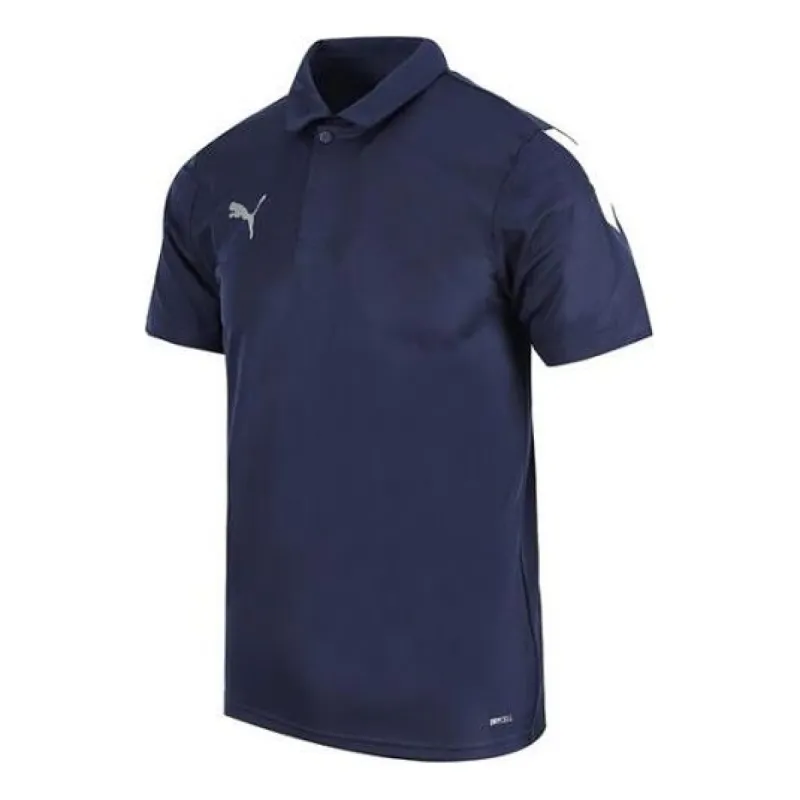 PUMA Team Liga Sideline Polo Shirt 'Navy' 658925-06 sold by KicksCrew