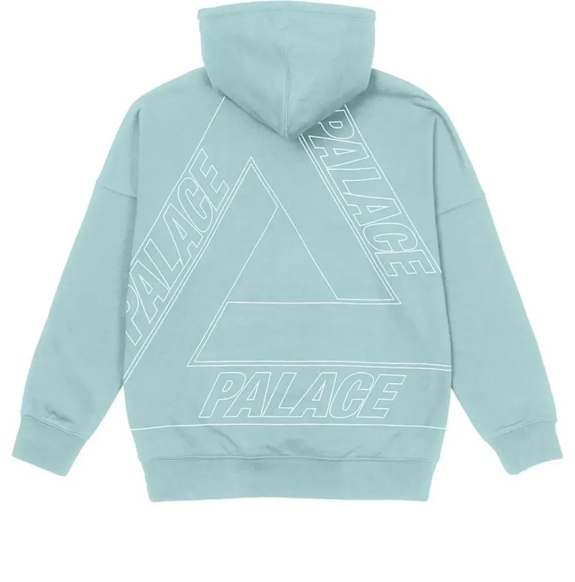 Palace Jumbo Tri-Ferg Drop Shoulder Hoodie 'Green' P21CS257 sold by KicksCrew product image thumbnail 2