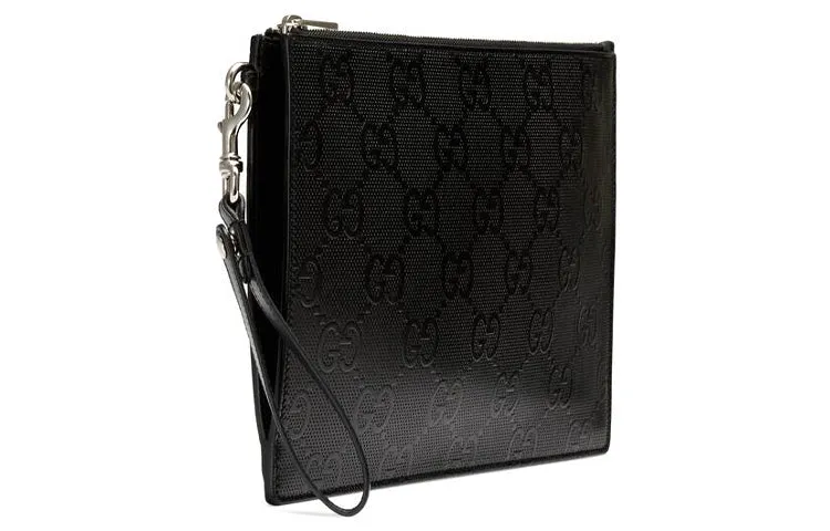 Gucci GG Embossed Pouch 'Black' 625569-1W3AN-1000 sold by KicksCrew product image thumbnail 3