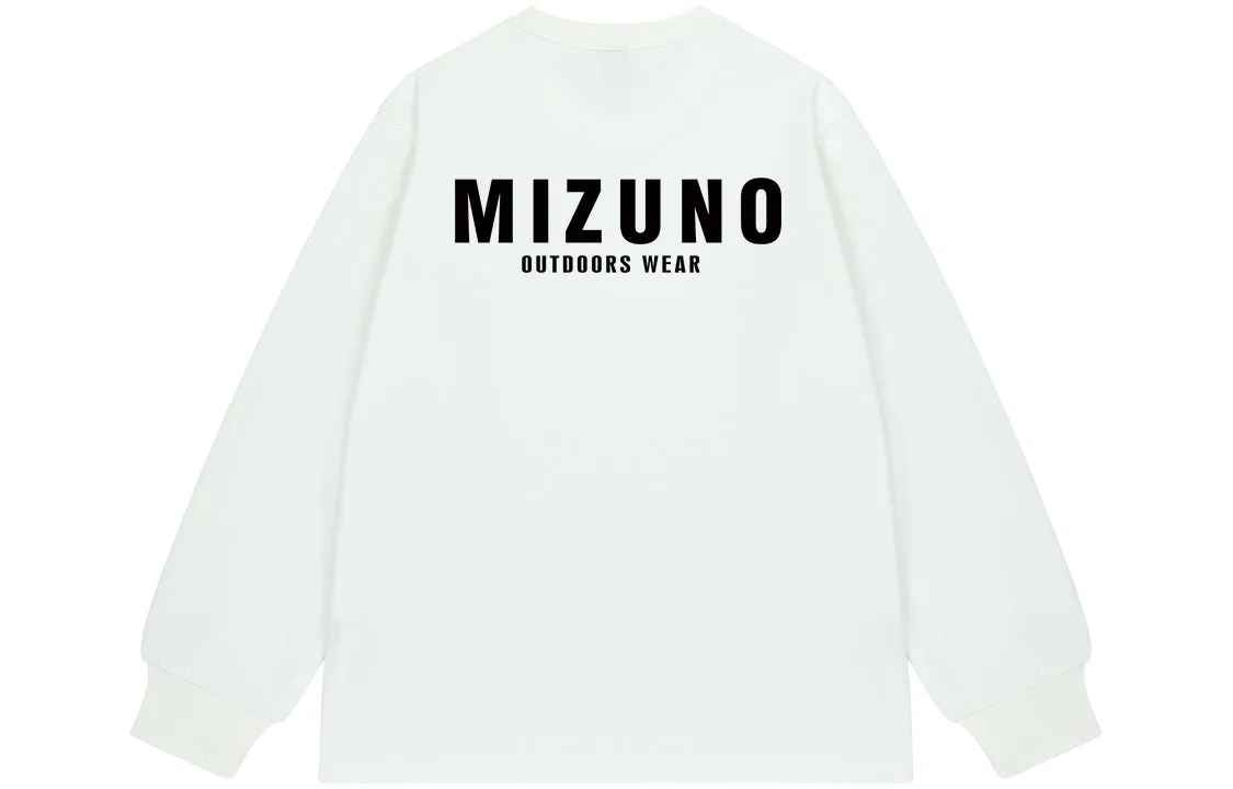 Mizuno Casual Logo Long Sleeve T-shirt 'White' A2CA2A83 sold by KicksCrew product image thumbnail 2