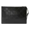 Gucci GG Embossed Pouch 'Black' 625569-1W3AN-1000 sold by KicksCrew