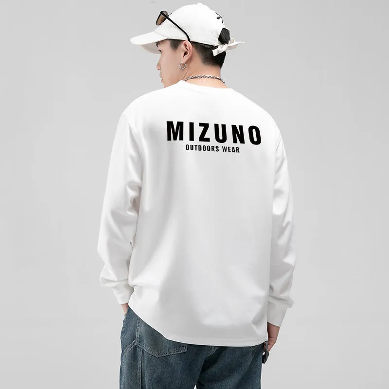 Mizuno Casual Logo Long Sleeve T-shirt 'White' A2CA2A83 sold by KicksCrew product image thumbnail 4